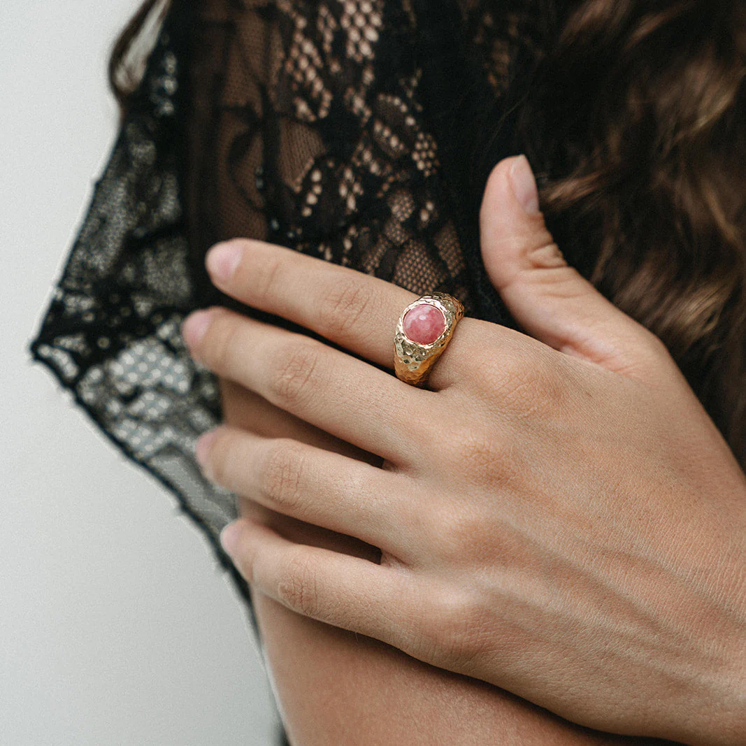 MORGENGRY // Ring mit Rhodochrosit - Image 4